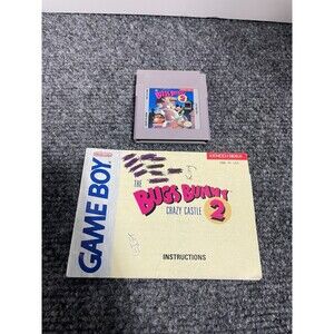 Bugs Bunny Crazy Castle 2 Game Boy with Manual
